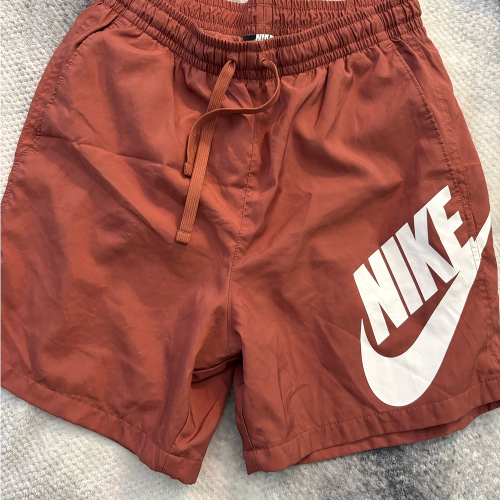 Nike Burnt Orange Athletic Shorts